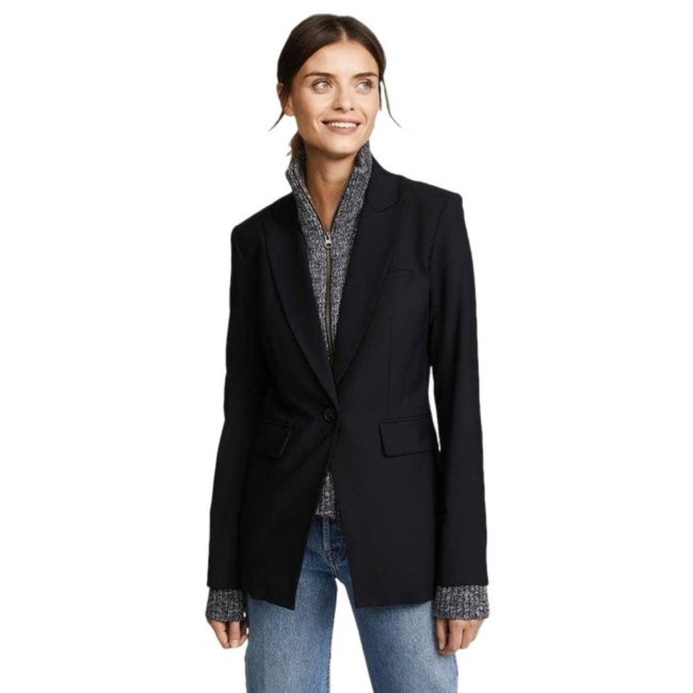 Veronica Beard Long and Lean Dickey Jacket